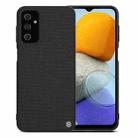 For Samsung Galaxy F23 / M23 5G NILLKIN 3D Textured Nylon Fiber TPU Phone Case(Black) - 1