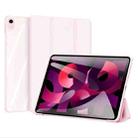 DUX DUCIS Copa Series Smart Leather Tablet Case For iPad Air 2020 / 2022(Pink) - 1