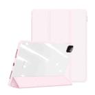 For iPad Pro 12.9 2022/2021/2020/2018 DUX DUCIS Copa Series Smart Leather Tablet Case(Pink) - 2