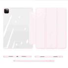 For iPad Pro 12.9 2022/2021/2020/2018 DUX DUCIS Copa Series Smart Leather Tablet Case(Pink) - 5