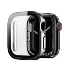 DUX DUCIS Electroplated PC Watch Case For Apple Watch Series 9 / 8 / 7 41mm(Black) - 1