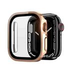 DUX DUCIS Electroplated PC Watch Case For Apple Watch Series 9 / 8 / 7 45mm(Rose Gold) - 1