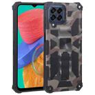 For Samsung Galaxy M33 5G Camouflage Armor Kickstand TPU + PC Magnetic Phone Case(Army Green) - 1