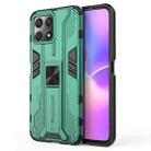 For Honor X30i / Play5T Pro / X8 4G CN Supersonic PC + TPU Holder Phone Case(Green) - 1