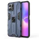 For Honor X30i / Play5T Pro / X8 4G CN Supersonic PC + TPU Holder Phone Case(Blue) - 1