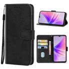 For OPPO A77 5G Leather Phone Case(Black) - 1