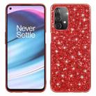 For OnePlus Nord CE 2 Lite 5G Glitter Powder Shockproof TPU Protective Phone Case(Red) - 1