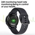 SG2 1.2 inch AMOLED Screen Smart Watch, IP68 Waterproof, Support Music Control / Bluetooth Photograph / Heart Rate Monitor / Blood Pressure Monitoring(Silver) - 11