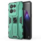 For OPPO Reno8 Pro 5G Supersonic PC + TPU Shock-proof Phone Case(Green) - 1