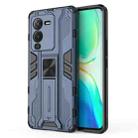 For vivo S15 Pro Supersonic PC + TPU Shock-proof Phone Case(Blue) - 1