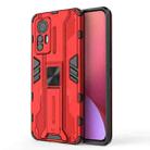 For Xiaomi 12 Lite 5G Asian and EU Version Supersonic PC + TPU Shock-proof Phone Case(Red) - 1