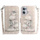 For OnePlus Nord CE 2 5G 3D Colored Horizontal Flip Leather Phone Case(Squirrels) - 1