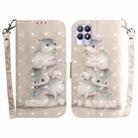 For OPPO Realme 8i 3D Colored Horizontal Flip Leather Phone Case(Squirrels) - 1