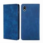 For Sony Xperia Ace III Skin Feel Magnetic Horizontal Flip Leather Phone Case(Blue) - 1