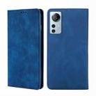 For Xiaomi 12 Lite Skin Feel Magnetic Flip Leather Phone Case(Blue) - 1