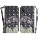 For Wiko Y82 3D Colored Horizontal Flip Leather Phone Case(Hug Cat) - 1