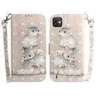 For Wiko Y82 3D Colored Horizontal Flip Leather Phone Case(Squirrels) - 1