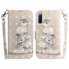 For Sony Xperia 10 III 3D Colored Horizontal Flip Leather Phone Case(Squirrels) - 1