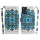 For Xiaomi 11T / 11T Pro 3D Colored Horizontal Flip Leather Phone Case(Peacock Wreath) - 1