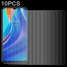 10 PCS 0.26mm 9H 2.5D Tempered Glass Film For Tecno Spark 9 Pro - 1