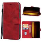 For OPPO Realme GT Neo 3T Leather Phone Case(Red) - 1