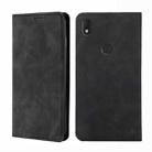 For Alcatel Axel / Lumos Skin Feel Magnetic Horizontal Flip Leather Phone Case(Black) - 1