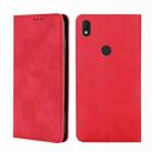 For Alcatel Axel / Lumos Skin Feel Magnetic Horizontal Flip Leather Phone Case(Red) - 1