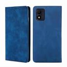 For Alcatel 1B 2022 Skin Feel Magnetic Horizontal Flip Leather Phone Case(Blue) - 1