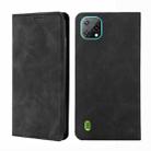 For Blackview A55 Pro Skin Feel Magnetic Horizontal Flip Leather Phone Case(Black) - 1
