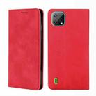 For Blackview A55 Pro Skin Feel Magnetic Horizontal Flip Leather Phone Case(Red) - 1