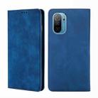 For Ulefone Note 13P Skin Feel Magnetic Horizontal Flip Leather Phone Case(Blue) - 1