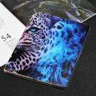 Painted TPU Tablet Case For iPad Air / Air 2 / 9.7 2018&2017(Blue Leopard) - 1