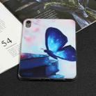 For iPad mini 6 Painted TPU Tablet Case(Blue Butterfly) - 1