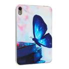 For iPad mini 6 Painted TPU Tablet Case(Blue Butterfly) - 2