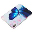 For iPad mini 6 Painted TPU Tablet Case(Blue Butterfly) - 4