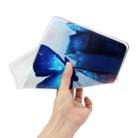 For iPad mini 6 Painted TPU Tablet Case(Blue Butterfly) - 6