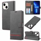 For iPhone 13 mini Classic Wallet Flip Leather Phone Case (Black) - 1