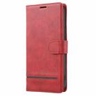 For iPhone 12 Pro Max Classic Wallet Flip Leather Phone Case(Red) - 2