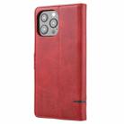 For iPhone 12 Pro Max Classic Wallet Flip Leather Phone Case(Red) - 3