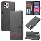 For iPhone 11 Pro Classic Wallet Flip Leather Phone Case (Black) - 1