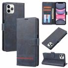 For iPhone 11 Pro Max Classic Wallet Flip Leather Phone Case (Blue) - 1