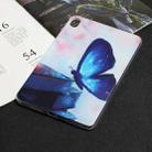 For Lenovo Tab K10 Painted TPU Tablet Case(Blue Butterfly) - 1