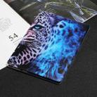 For Huawei MediaPad T3 10 Painted TPU Tablet Case(Blue Leopard) - 1