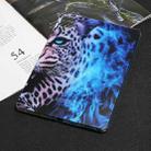 For Xiaomi Pad 5 / Pad 5 Pro Painted TPU Tablet Case(Blue Leopard) - 1