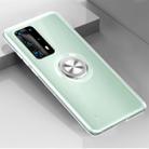 For Huawei P40 Pro Ultra-thin TPU Protective Case with 360 Degree Rotation Holder(Transparent) - 1