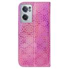 For OnePlus Nord CE 2 5G Colorful Magnetic Buckle Leather Phone Case(Pink) - 3