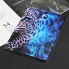 For Samsung Galaxy Tab A 9.7 Painted TPU Tablet Case(Blue Leopard) - 1