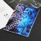 For Samsung Galaxy Tab A7 10.4 2020 Painted TPU Tablet Case(Blue Leopard) - 1