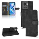 For OnePlus Ace Skin Feel Magnetic Flip Leather Phone Case(Black) - 1