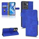 For OnePlus Ace Skin Feel Magnetic Flip Leather Phone Case(Blue) - 1